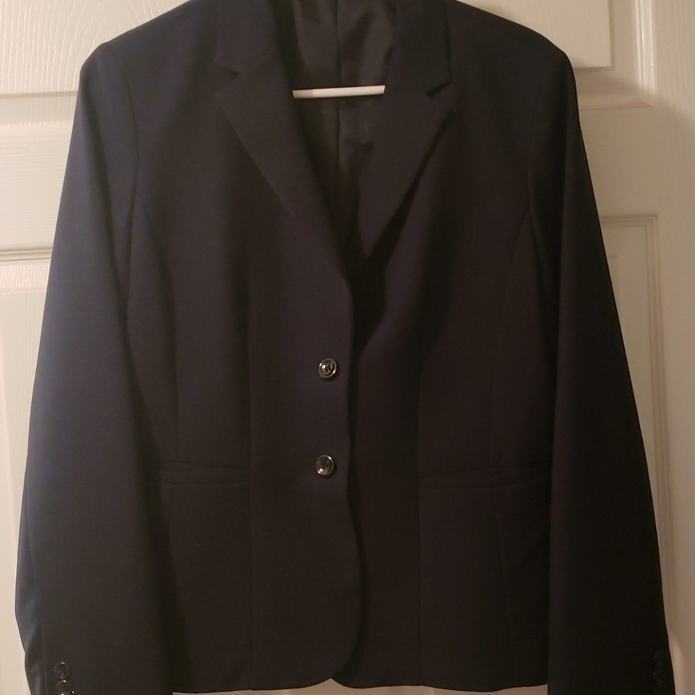 3 Edward's dark Navy Suit Coat - 12R